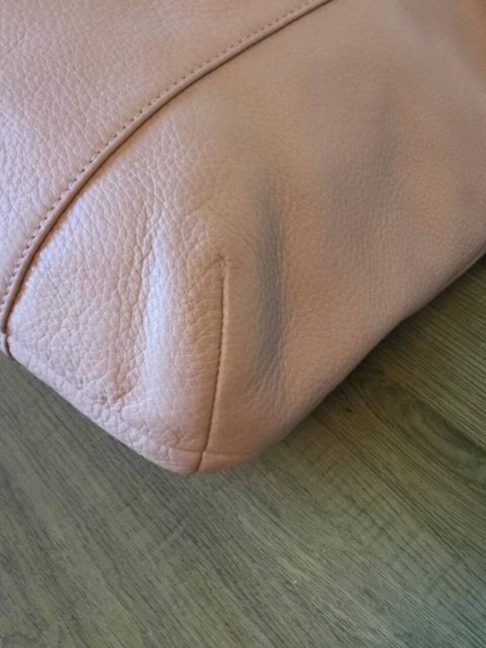 Coach Isabelle Pebble Leather Blush Pink Convertible Shoulder Crossbody NWT $395 - Picture 8 of 14